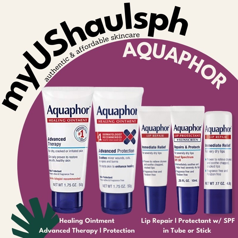 ของแท้ AQUAPHOR Healing Ointment Advanced Therapy หรือการป้องกัน | ลิปบาล์ม รีแพร์ หรือ โพรเทคแทนท์