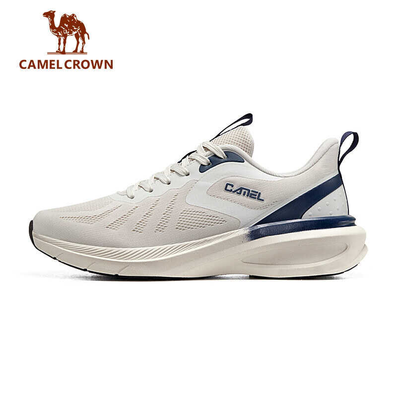 Crown รองเท้าวิ่งกีฬาผู้ชาย Camel