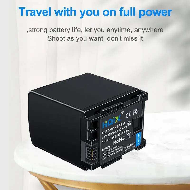 ❤️ Hqix สำหรับ Canon LEGRIA HF G26 G40 G30 G60 Xa20 Xa30 Xa25 VIXIA Gx10 Xa11 Xa15 Xa40กล้อง Bp