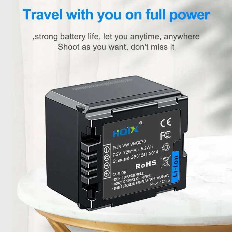 ❤️ Hqix Hdc-Sd9พานาโซนิค Sd2 Sd2 Sd1 Sd5 Hs2 Hs6 Hs35 Hs1 Hs9 Sdr-H258 H4 H6ที่ชาร์จแบตเตอรี่ V