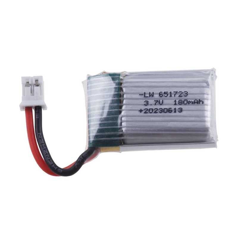 ❤️ แบตเตอรี่3.7V 180Mah พร้อม651723ชาร์จสำหรับ Jjrc H36 E010 E010c E011 E013 F36 Nh010แบตเต