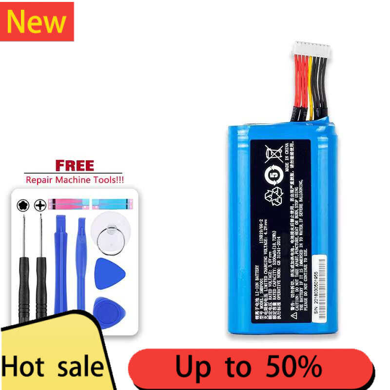 V1S(SM-P1-H18650CH(9nine)) for Sunmi V1S P1 4G 3.6V SM-18650B4-1S2P W5920 Battery 5200mAh