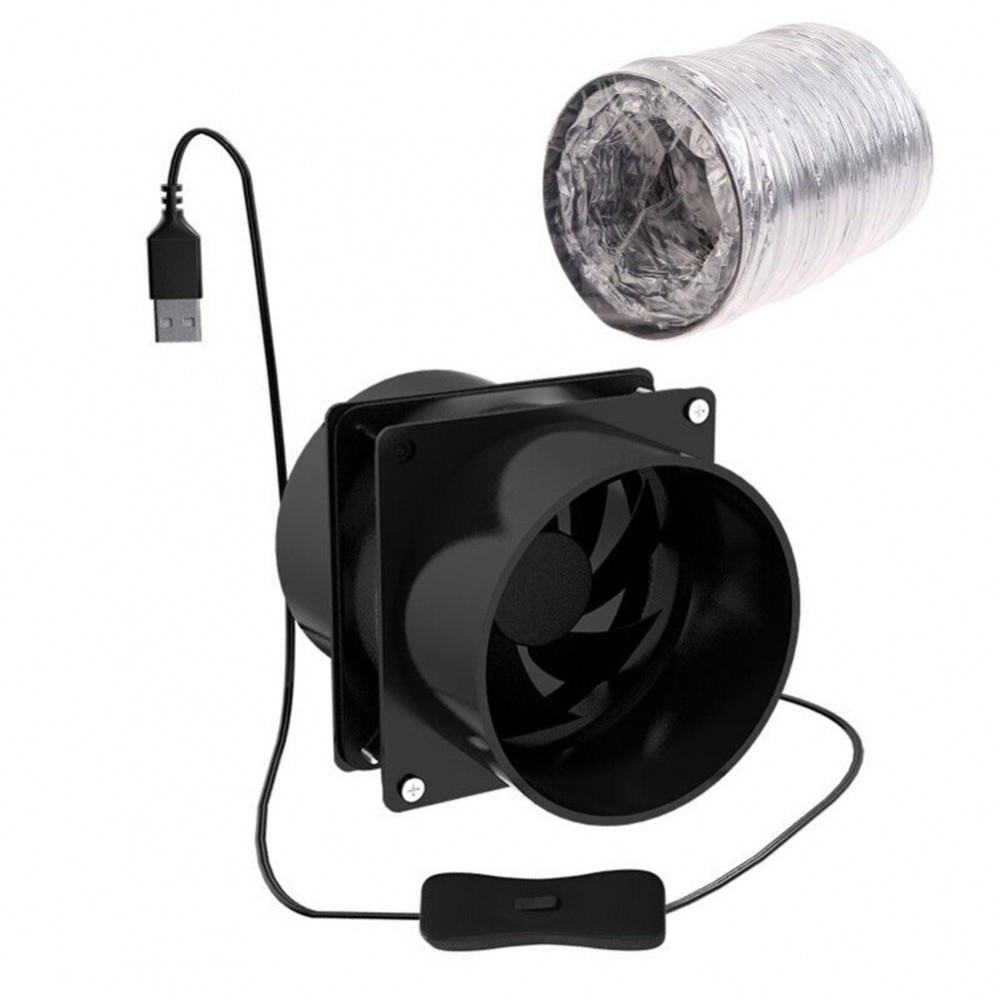 มาใหม ่ ~USB Solder Smoke Absorber ESD Fume Exhaust Fan Clean &amp; Safe Working Environment