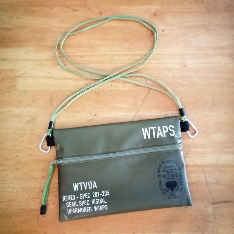 Wtaps sacoche กระเป๋าสตรีทแฟชั่น unisex