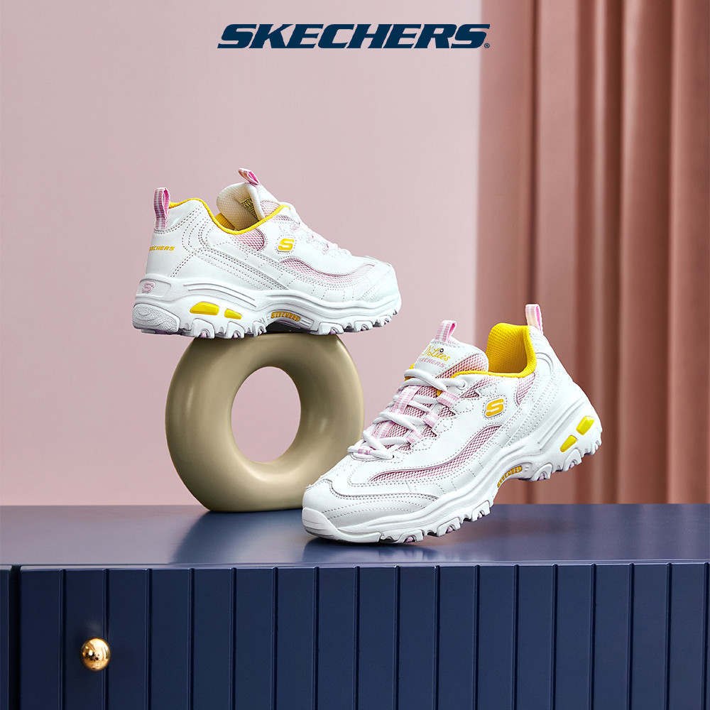 Skechers สเก็ตเชอร์ส รองเท้า ผู้หญิง Sport D'Lites 1.0 Shoes - 66666214-WLPK