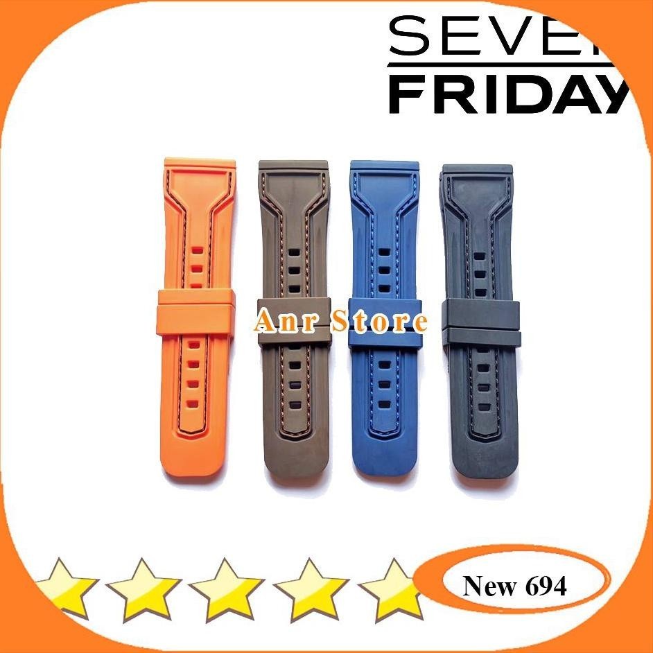 Naw499 Strap SF Seven Friday 7Friday Rubber 28mm Premium * *