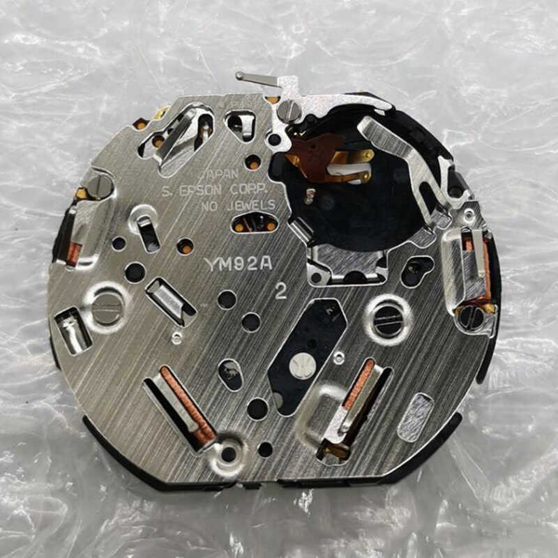 3’ Quartz Replacement Calendar YM92A 6/9/12Pin Watch Movement for Wristwatch Repair Accessories