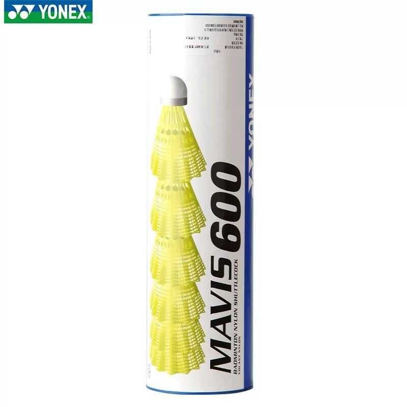 MAVIS 600 Yonex M600 S huttles Badminton Ball Nylon Training Chick (6 pcs) M