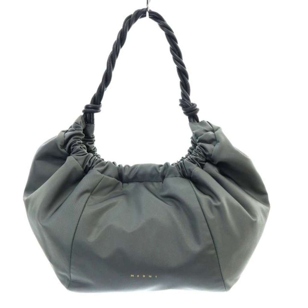 Marni Twill Shoulder Bag One Shoulder Khaki SCMP0069Y1 Direct from Japan Secondhand