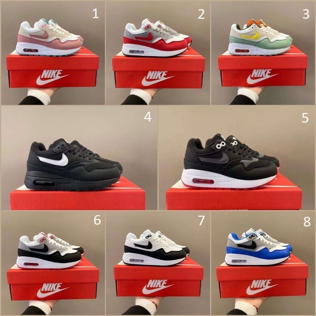 Nike Airmax 1 Easy On Pulse/รองเท ้ าผ ้ าใบเด ็ ก/รองเท ้ าเด ็ กผู ้ ชาย/รองเท ้ าเด ็ กผู ้ หญิง