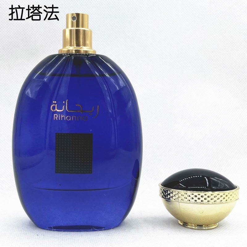 Rihanna Blue Gem Arabic Dubai Men and Women Perfume Sweet and Fresh Student Party ระดับเริ่มต้น