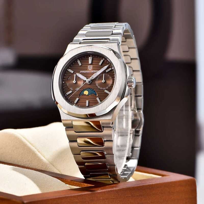 ▥ 2025 ใหม่ PAGANI DESIGN ผู้หญิงนาฬิกาหรูหรานาฬิกาผู้หญิงนาฬิกาข้อมือควอตซ์สุภาพสตรี Sapphire