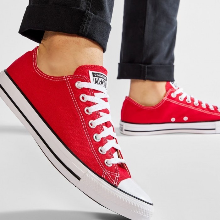 



 ♞Converse All Star Ox Red รองเท้าผ้าใบลิขสิทธิ์แท้ 100 %