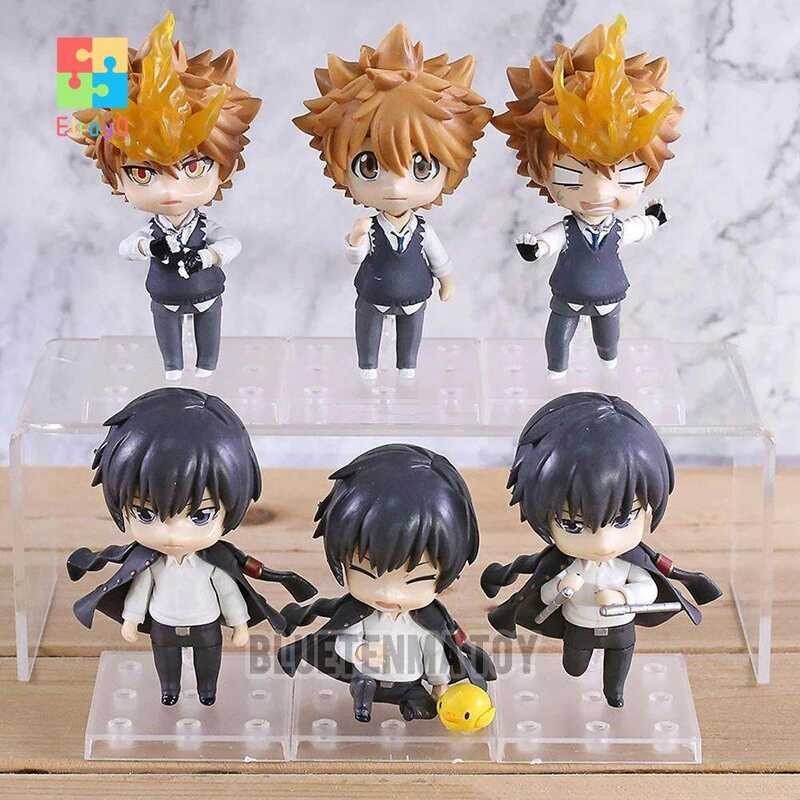 ELROY Cute Collectible Reborn Sawada Hibari Kyoya Kids Toys Desktop Decoration PVC Ornaments Model
