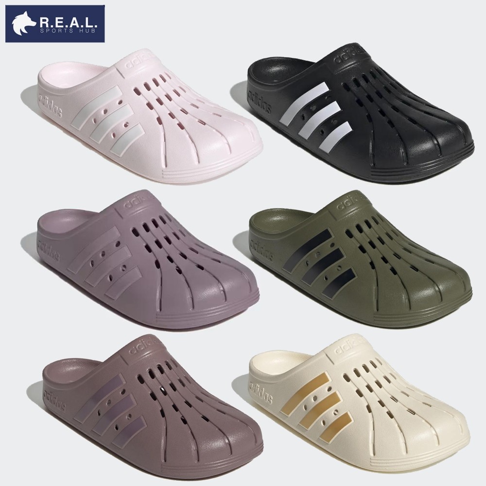♞,♘รองเท้าแตะ Adidas รุ่น ADILETTE CLOGS ปิดด้านหน้าเท้า [ GZ5886 GZ5888 GY1826 GY1827 GZ1158 IF865