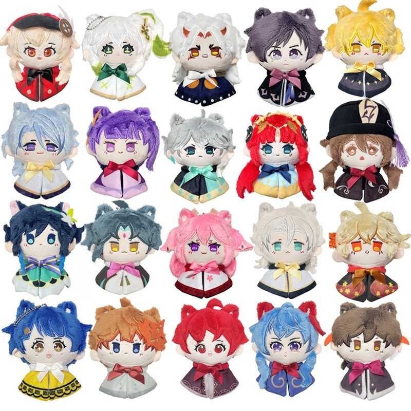 Genshin Impact Tartaglia Klee Ganyu Diluc Zhongli Yae Miko Venti จี้ตุ๊กตาผ้าฝ้าย