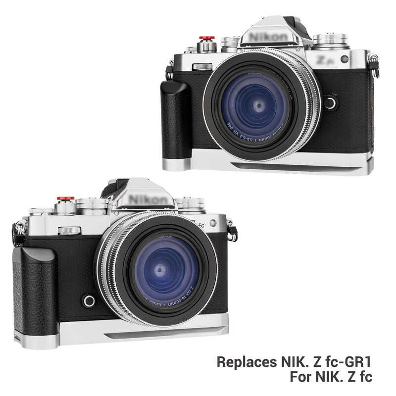 Z JJC Fc-Gr1 ด้ามจับโลหะด้ามจับที่ปลอดภัยสำหรับกล้อง Nikon Z