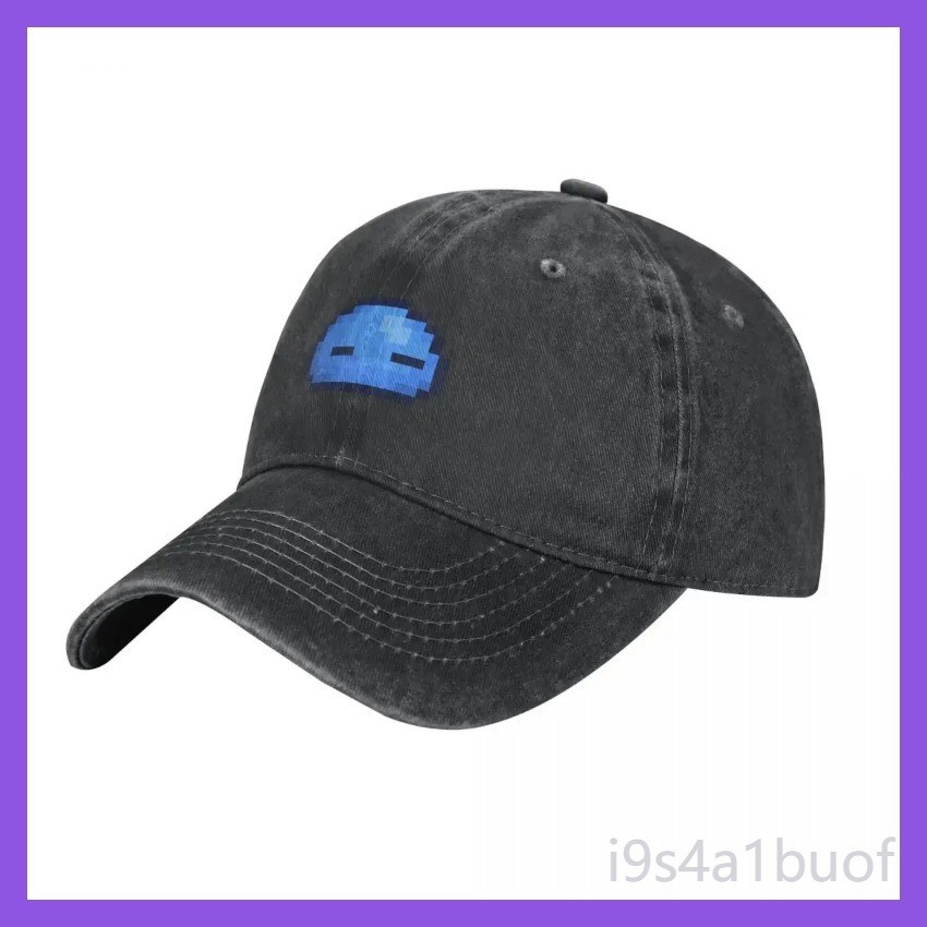 Sleepy Terraria Slime Cowboy Hat Hat Beach Uv Protection Solar Hat Cosplay Trucker Hats For Men Wom