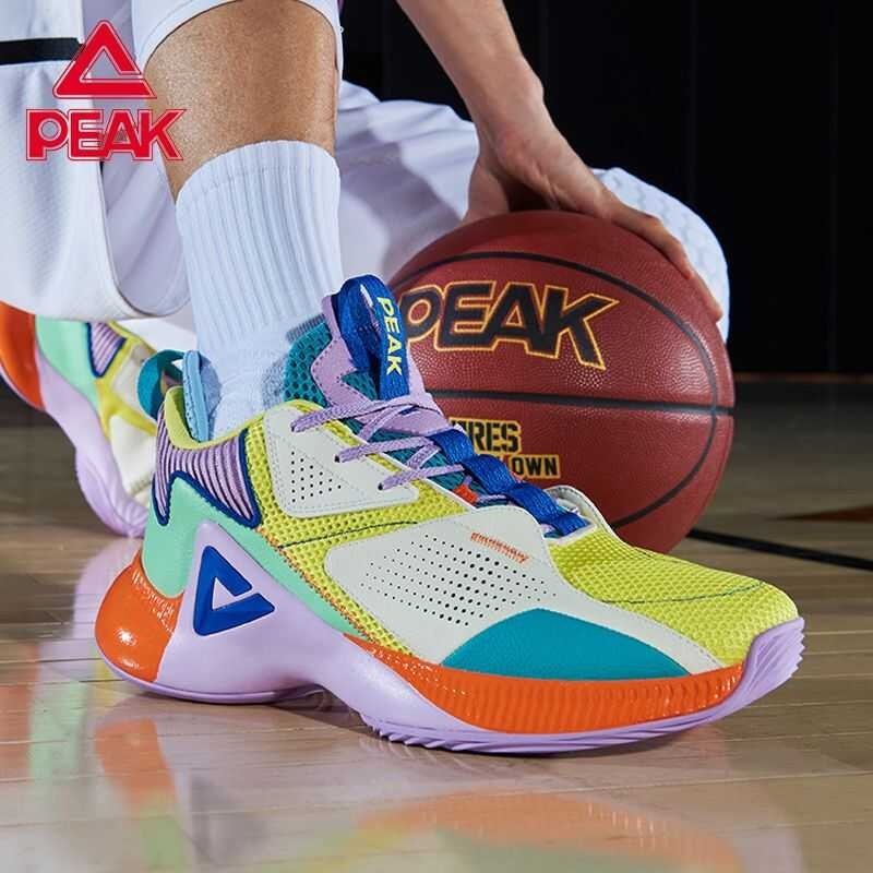 Δ Peak รองเท้าผ้าใบบาสเก็ตบอลสำหรับผู้ชาย, รองเท้าบุร