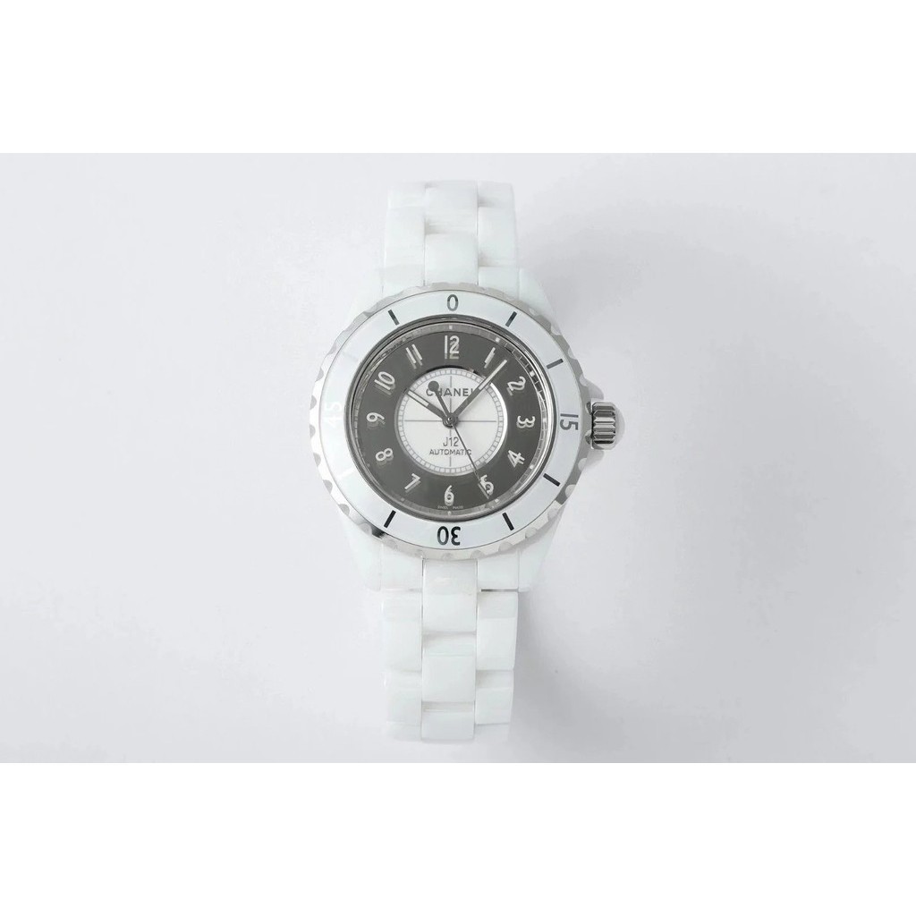 East Super เซรามิค-ช ่ อง J12 Series 38 นาฬิกาข ้ อมือนาฬิกาเส ้ นผ ่ านศูนย ์ กลาง 38 Unisex Size,