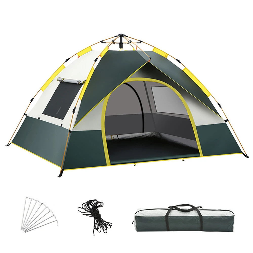 One-touch Tent Automatic Waterproof Camping 1-person Tent 4 People Lightweight Quick Opening Portabl