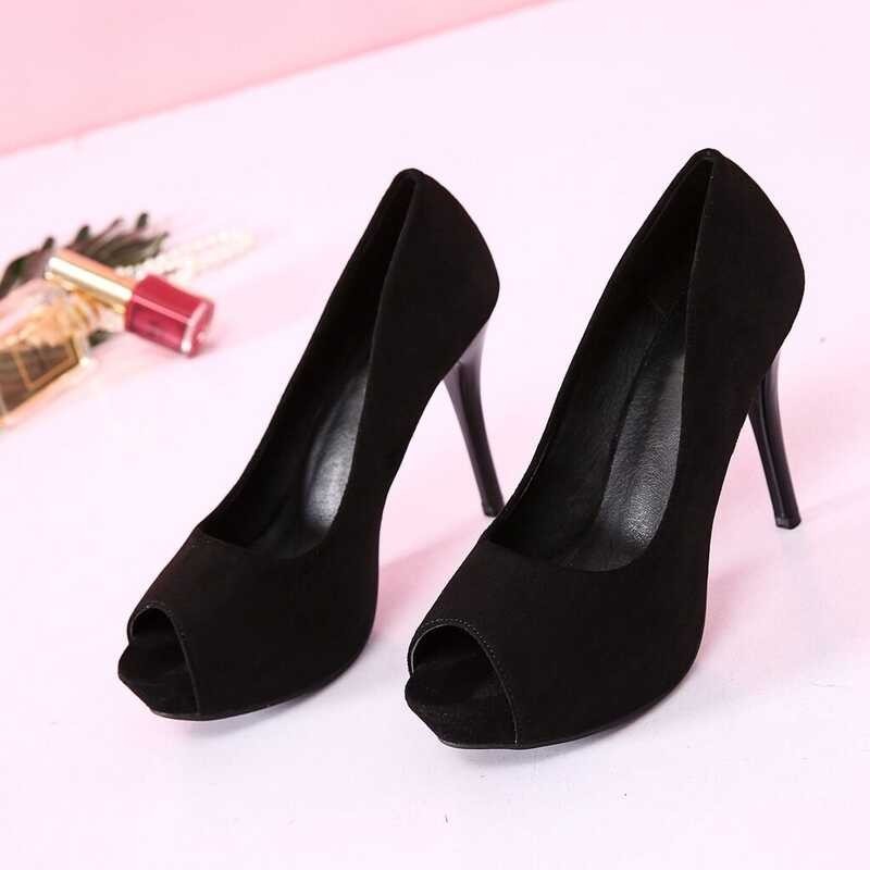match high All heels fish mouth shoes for women