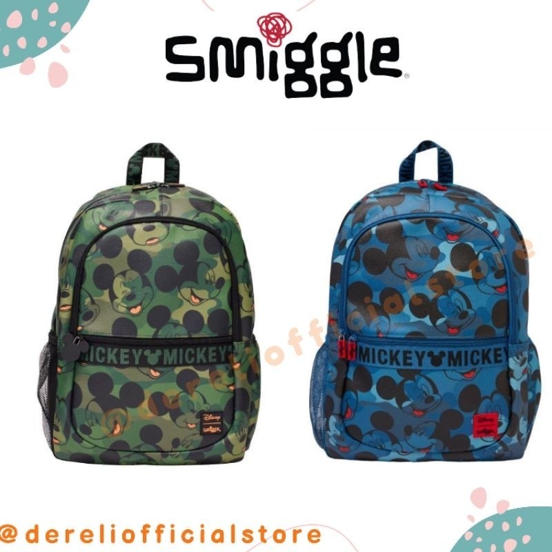 Smiggle - SMIGGLE Girls - SMIGGLE COWO - SMIGGLE SD - กระเป ๋ าเป ้ สะพายหลัง SD - TAS SD - YKK - D