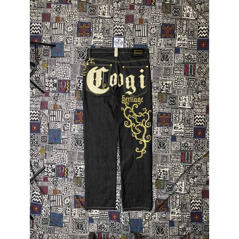 กางเกงปักสมุนไพร Coogi
