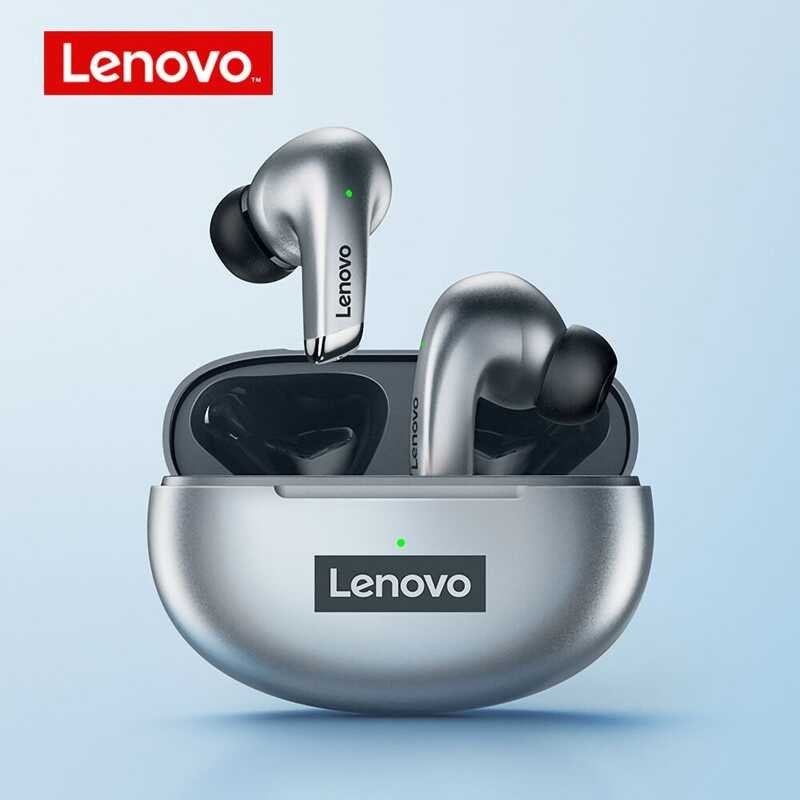 Lenovo Lp5 Bluetooth Earphone Bt5.0 Mini Wireles Earbuds Sport Headset With Mic Music/Game Dual Mod