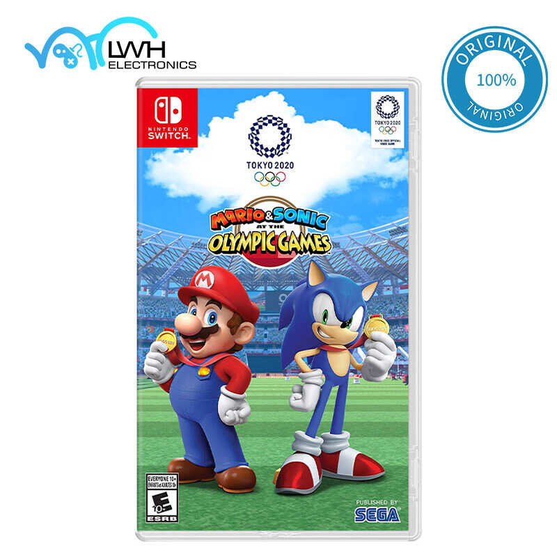 Game Nintendo Switch mario and sonic at the Tokyo 2020 olympic