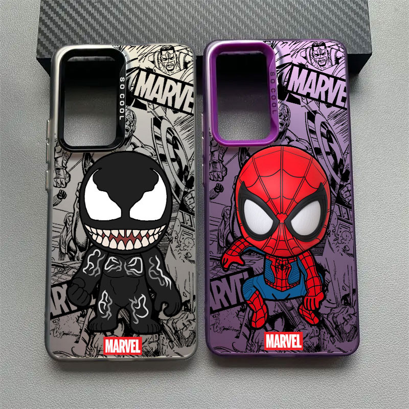 SAMSUNG การ์ตูนMarvel Venom Spider Manเคสโทรศัพท์สําหรับSamsung Galaxy A56 5G A36 A54 A55 A35 A34 A3