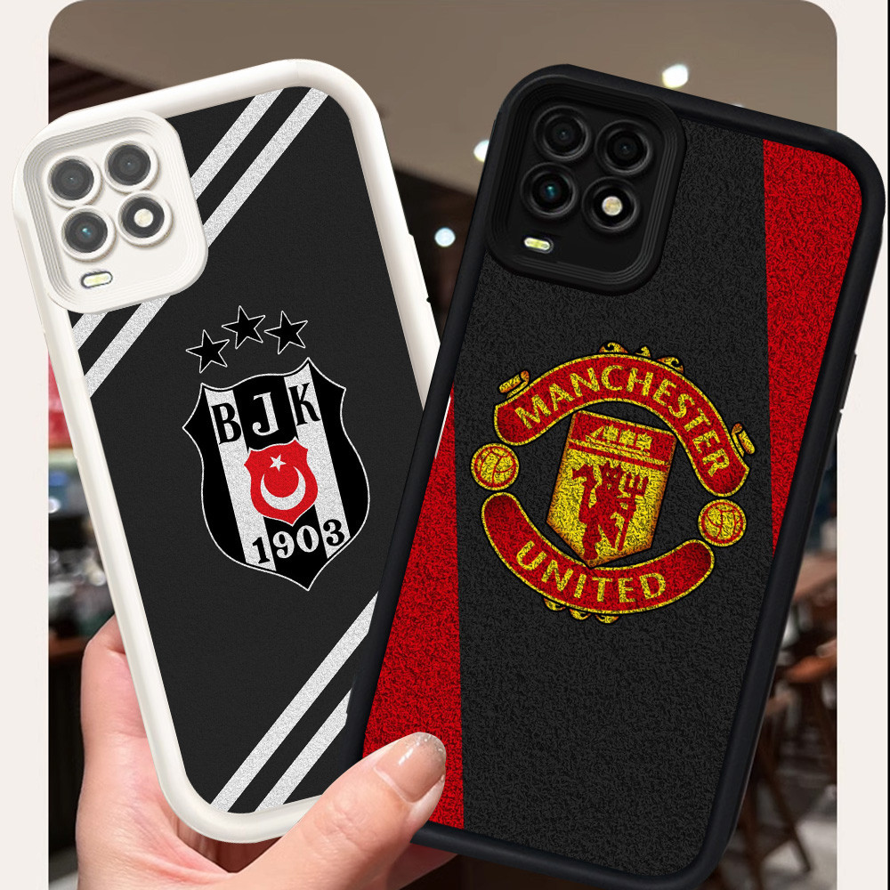 R-48 Football Club FC Case Soft Casing สําหรับ Realme 8 5G OPPO A54 A94 Cover