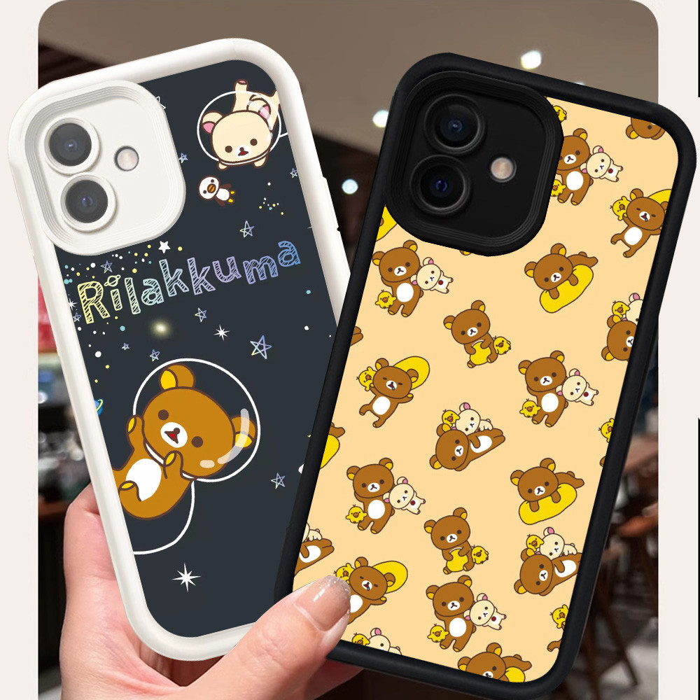 เคสสําหรับ Samsung Galaxy A04 A06 A04E M04 F04 A05 เคสซิลิโคน H-57 น่ารัก Rilakkuma