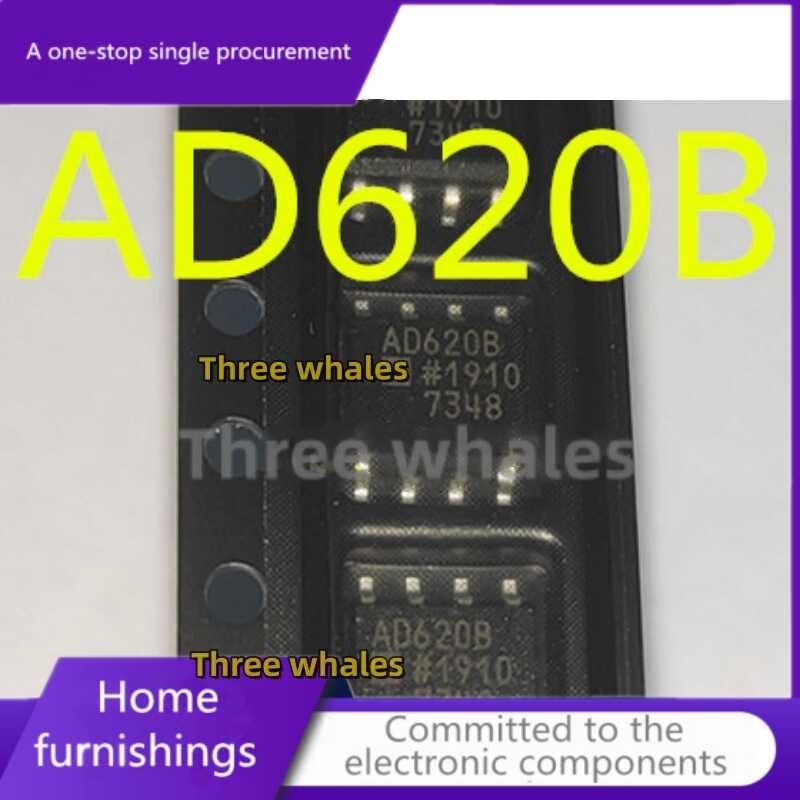 ชิปวงจรรวมชิ้นส่วนอิเล็กทรอนิกส์ของแท้ใหม่2-5ชิ้น Ad620arz Ad620 Ad620brz