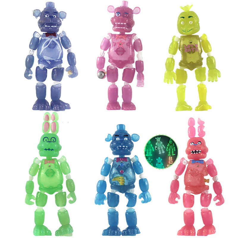 Adventure Toy 1 Set Anime Model Toys Cartoon Game Five Nights At Freddy Thriller Bear Miniature Fig 
