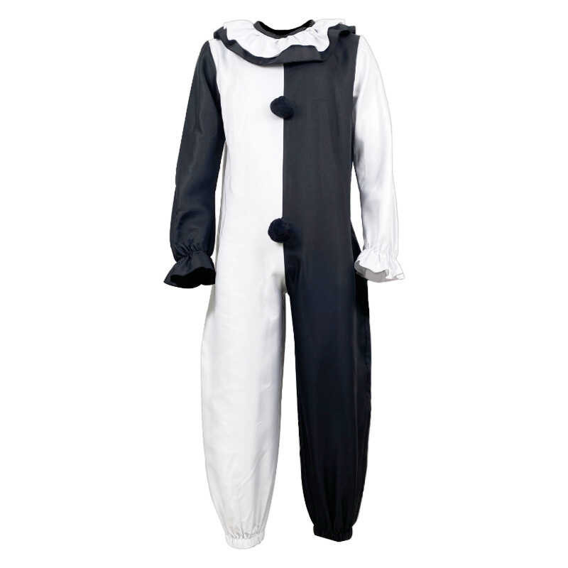 Terrifier Movie 2 Art The Clown Cosplay Costume Jumpsuit Hat Mask Terrifier Art The Clown Cosplay H