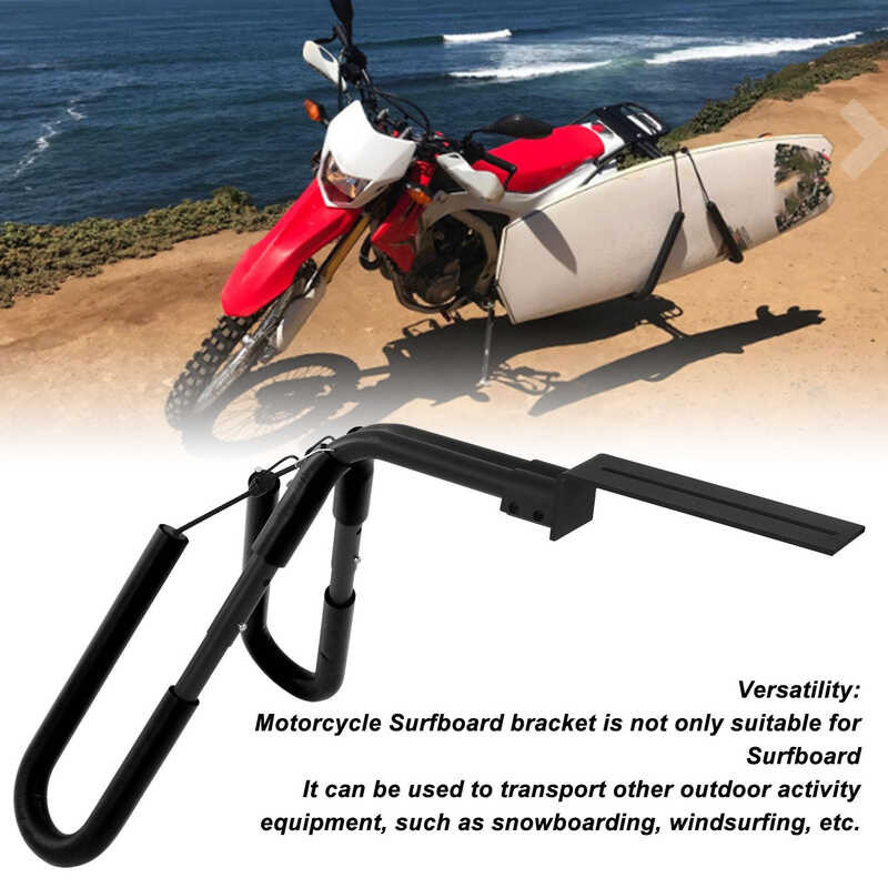 Surfboard Bike Rack Aluminum Alloy Angle Adjustable Anti Slip Motorbike Surfboard Stand