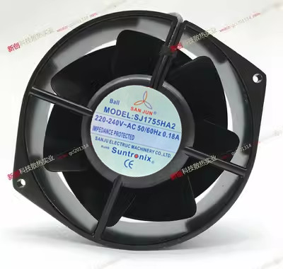 Taiwan Giant SJ1755HA2B AC220V All-Metal Double Ball Axial Fan พัดลมระบายความร้อน