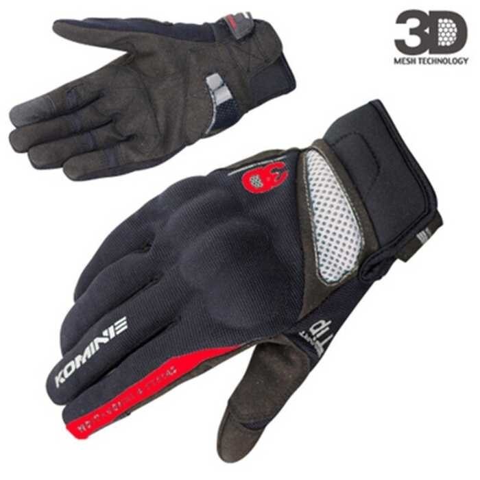 ➧ Komineถุงมือkomine Gk163 3Dตาข่ายถุงมือรถจักรยานยนต์luva Motoque