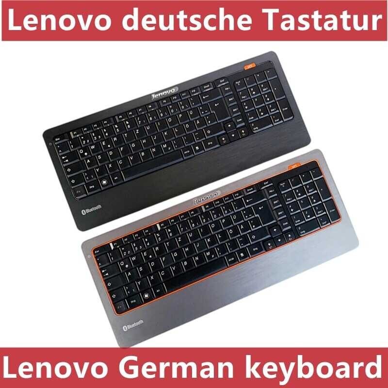 layout Origina German QWERTZ keyboard Bluetooth For Lenovo HP DELL ASUS ACER Keyboard Compatible IO
