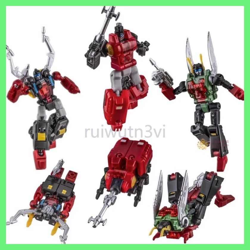 NewAge ของเล่น Transformation ของเล่น Mini Warrior Heroes H10B H11B H12B ชุดสต็อกพร้อมกล่อง Z