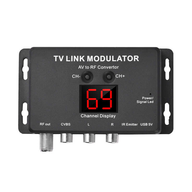 ❤ Smart Sensor Tm80 TV LINK Modulator AV To RF Converter
