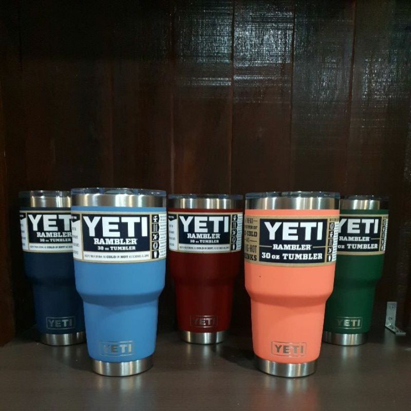 ♞,♘พร้อมส่ง ของแท้ % แก้วเยติ YETI Rambler 30oz Tumbler w/MagSlider Lid