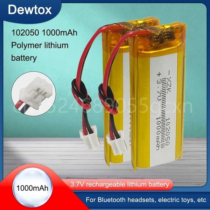 ➧ 3.7 โวลต์ 1000 มิลลิแอมป์ชั่วโมง 102050 ลิเธียมโพลิเมอร์