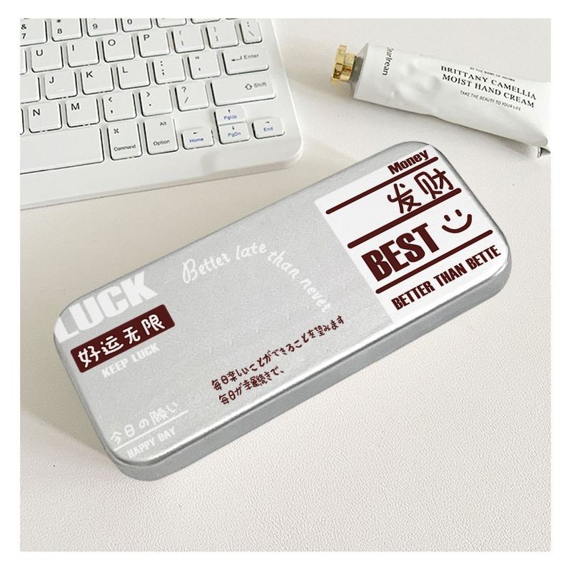 ♞,♘Good Luck Unlimited Beauty Glasses Case Simple Anti-Stress น่ารักพกพา