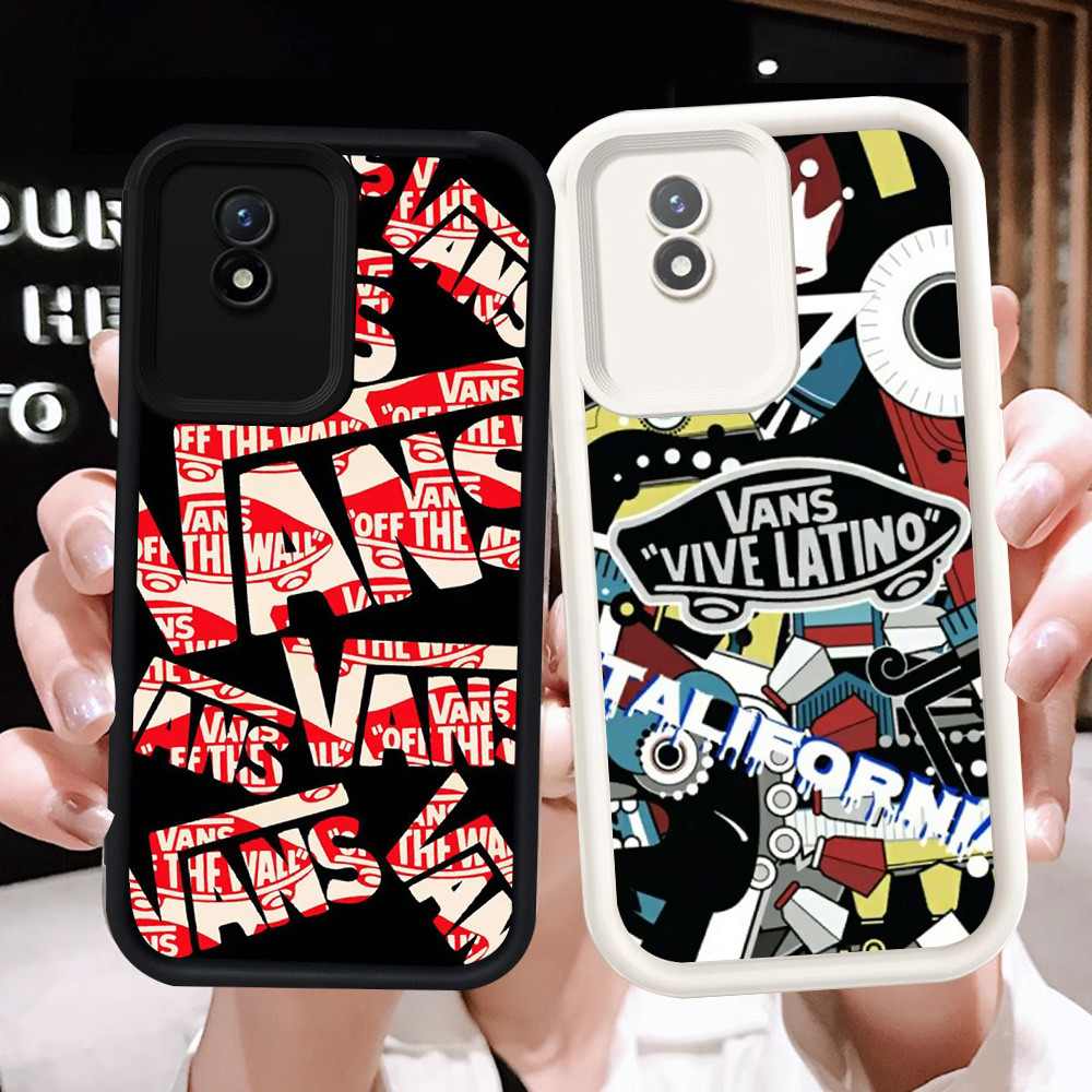 Z-54 V-vans ปลอกสีขาวสีดําสําหรับ VIVO Y02t Y02a Y02 V30E V30 Pro 5G กรณี