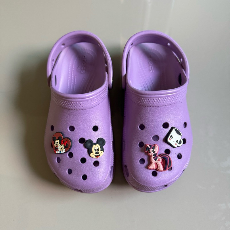 



 ♞,♘Crocs-Classic Platform Clog รองเท้าผู้หญิงมือสองของแท้ sz.35