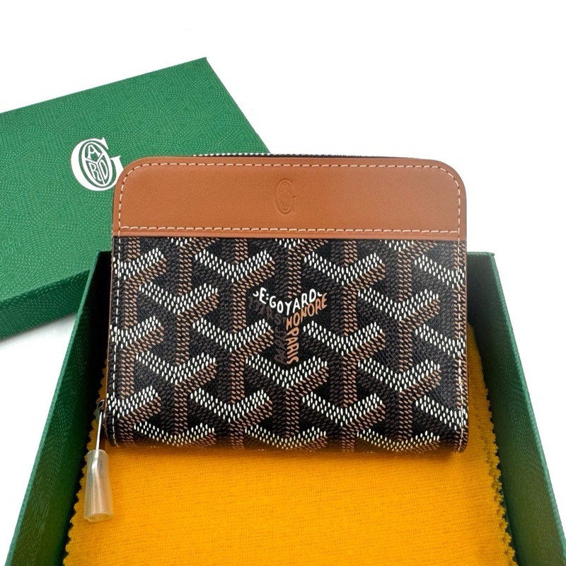 ♞,♘New! Goyard zippy compact wallet (️เช็คสต็อคก่อนสั่งอีกทีนะคะ)
