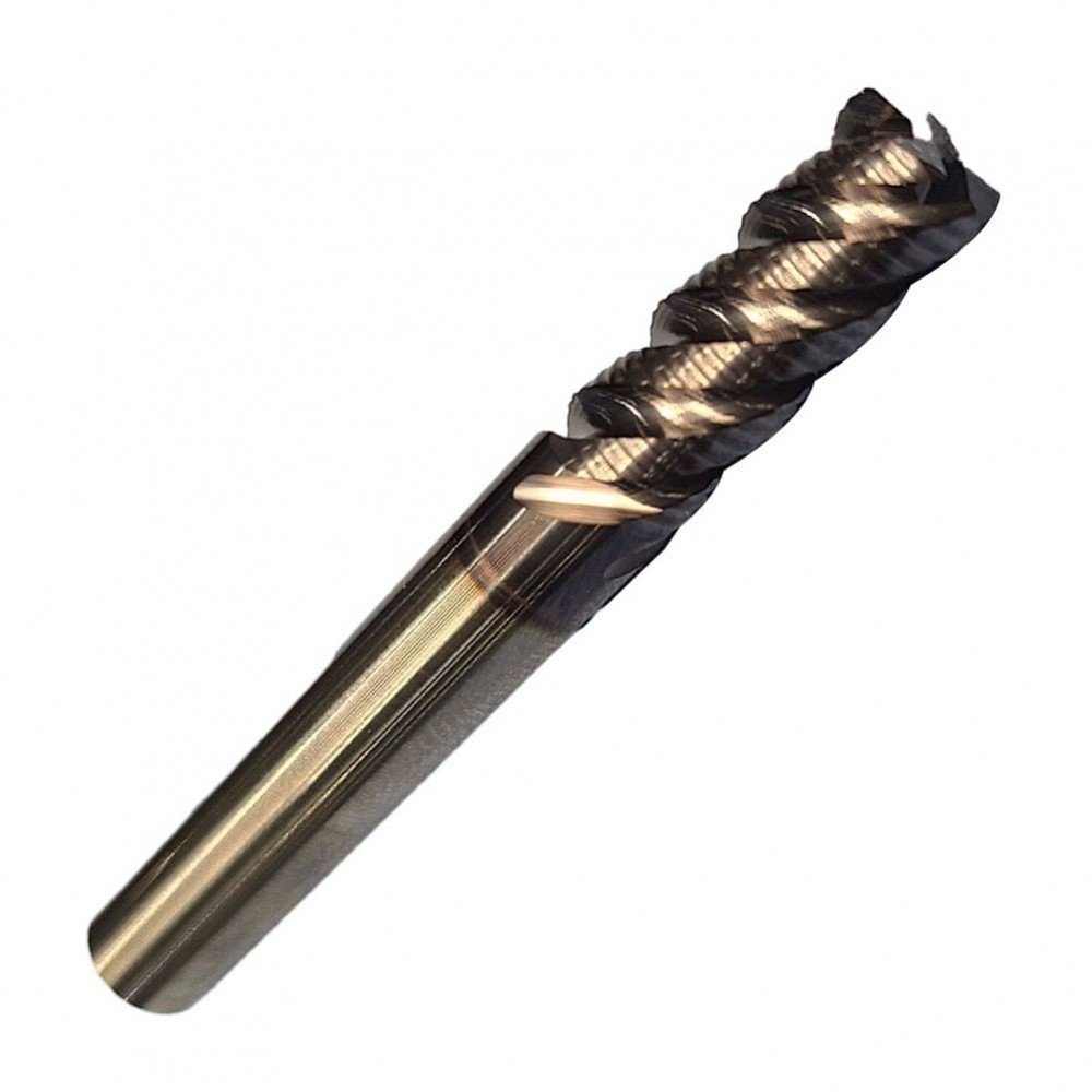 มาใหม ่ ~Roughing End Mill 5/16 \ Shank Corner Chamfer Rough Machining End Mill