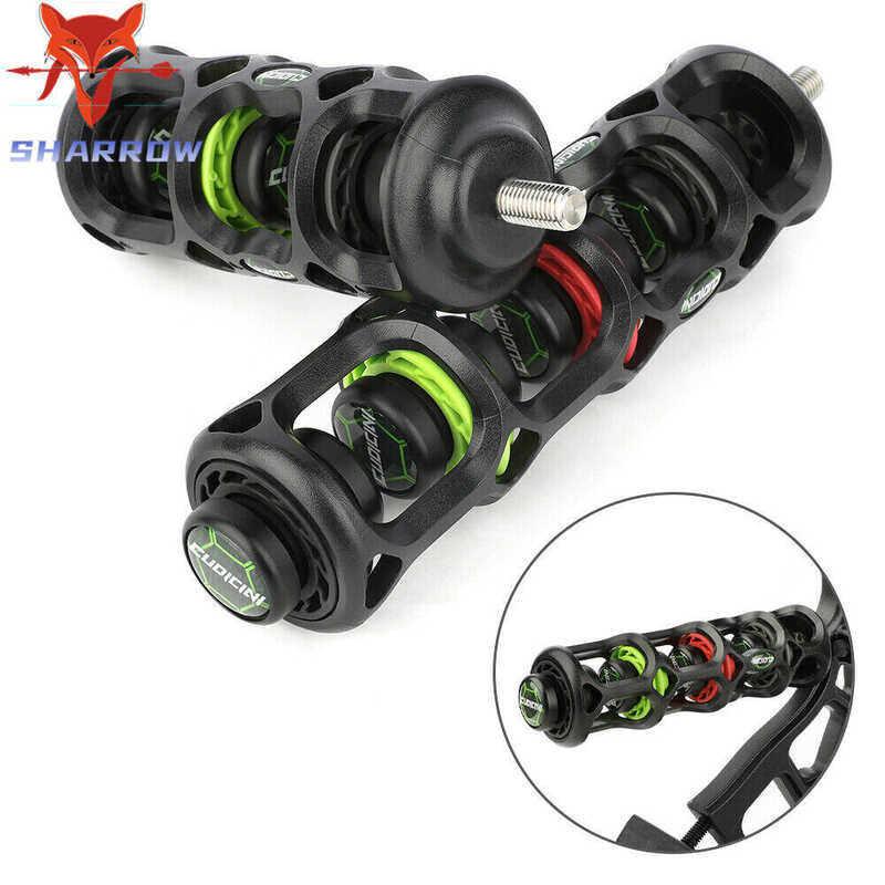 4" 6" Compound Bow Stabilizer Rubber Damper Shock Absorber Shoot Balance
